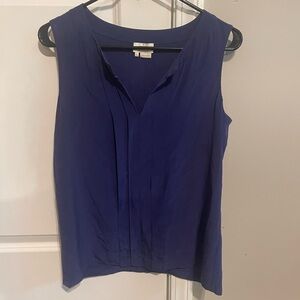 Kate Spade Blue V-Neck Blouse